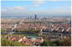 LYON PANORAMIQUE DEPUIS FOURVIERE