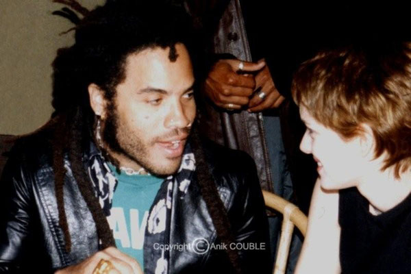 Lenny Kravitz et Winona Rider (quand l'ex de Vanessa Paradis rencontre l'ex de Johnny Depp!!!) / Photo : Anik Couble