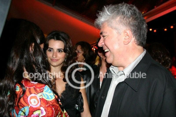 Pedro Almodovar et Penelope Cruz 2006 / Photo : Anik Couble