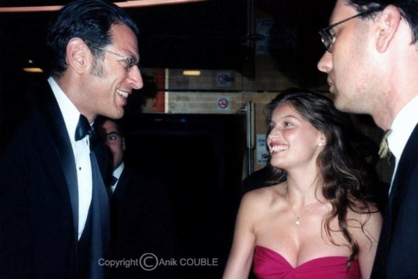 Jeff Goldblum et Laeticia Casta 1999 / Photo : Anik Couble