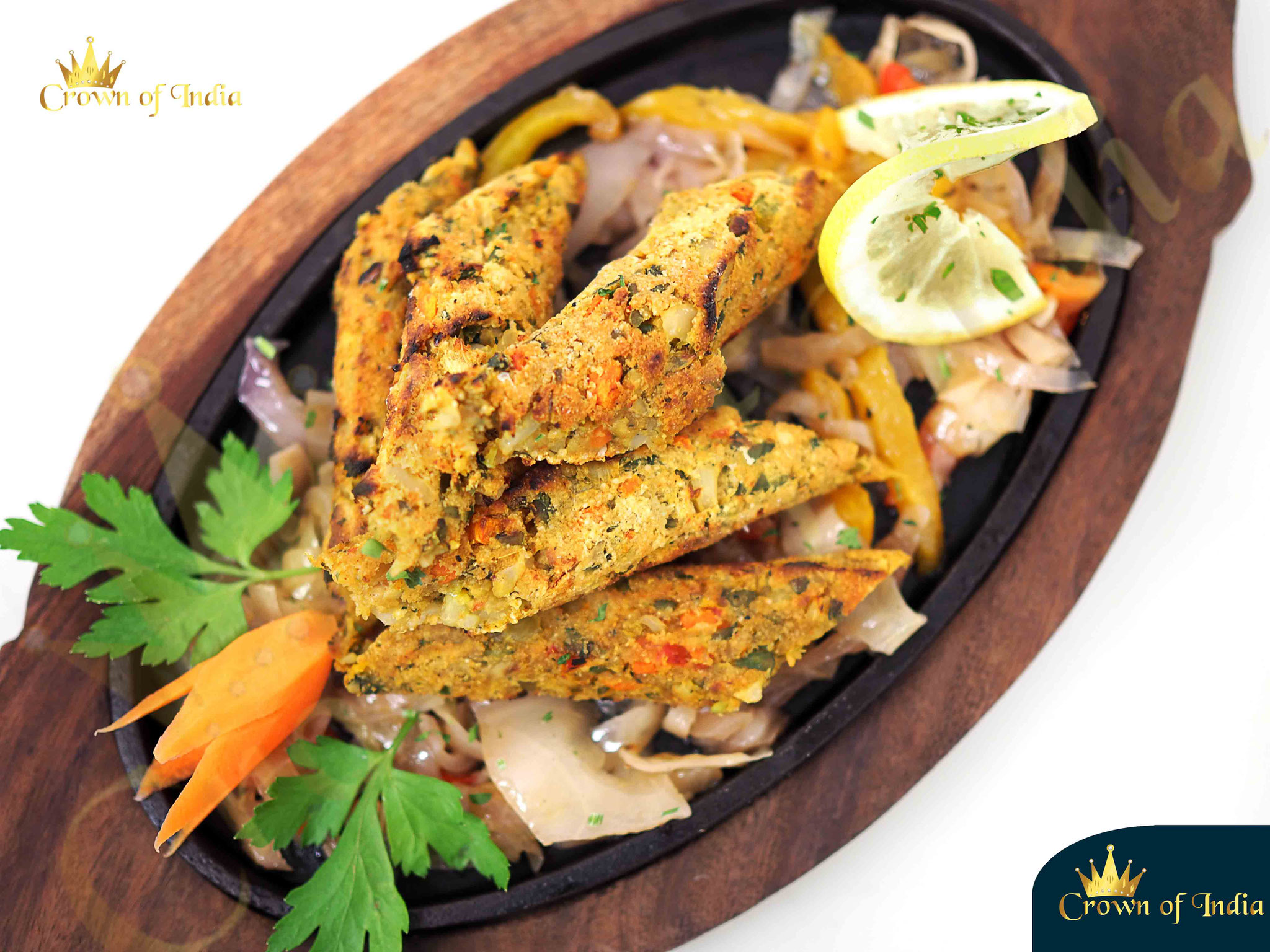 Veg seekh kebab