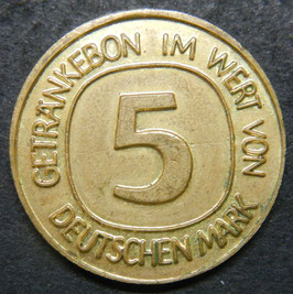 5 Deutsche Mark Diskothek Liberty München