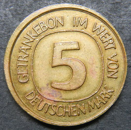 5 Deutsche Mark Diskothek Liberty München