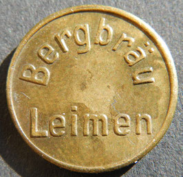 Leimen Baden BERGBRÄU LEIMEN Flaschenpfand -.20