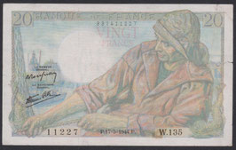 France 20 Francs 1944