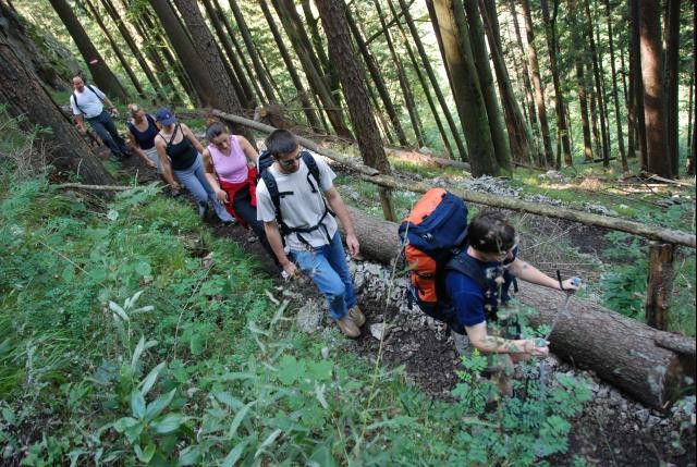 Wander- und Camping-Tour zum Attersee im Sommer 2007.